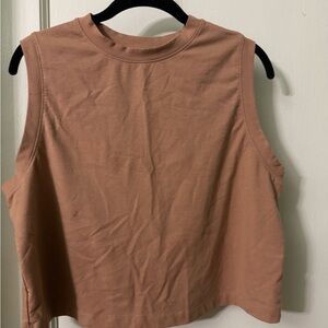 Women's Sleeveless Top - Brown